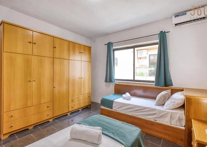 Comfortable 3br With Balcony, Ac & Wifi By 360 Estates Apartament Sliema