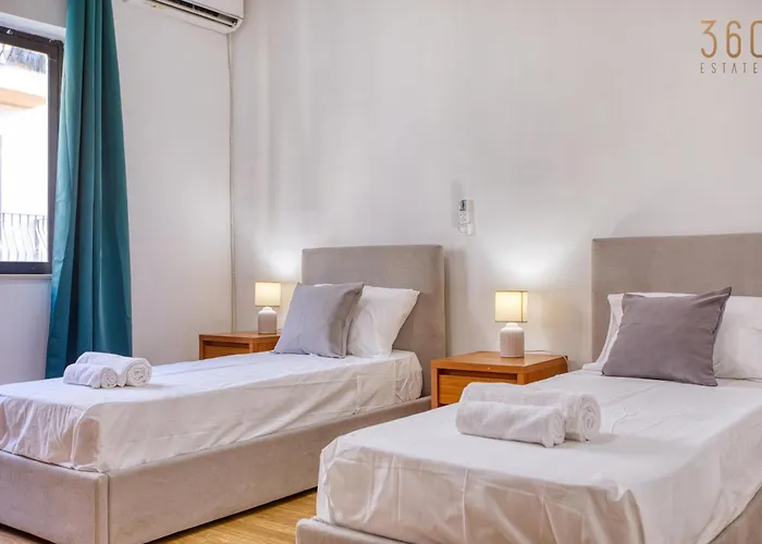 Comfortable 3br With Balcony, Ac & Wifi By 360 Estates Sliema